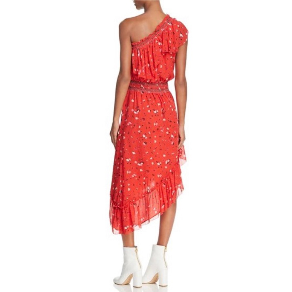 Joie Hafsa Silk One Shoulder Dress - Picture 2 of 6